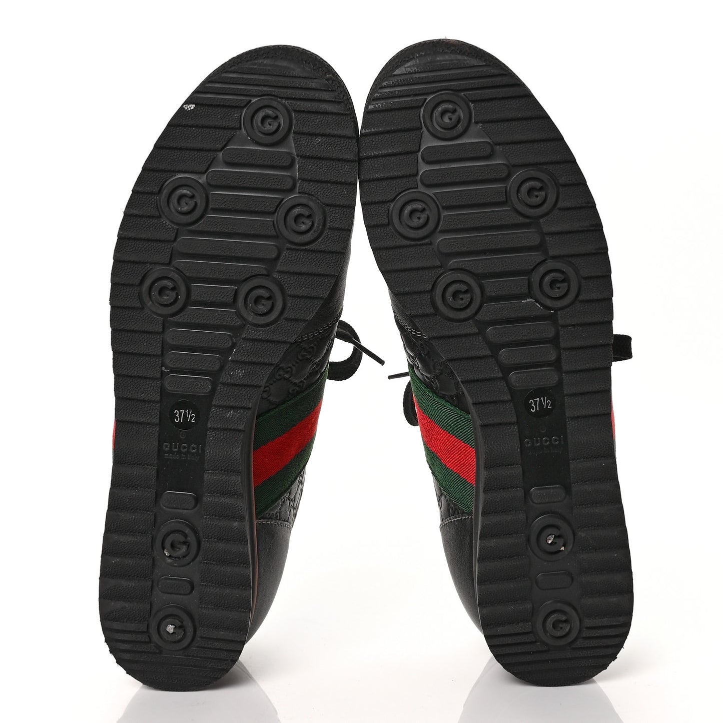 Microguccissima Web Sneakers 37.5 Black