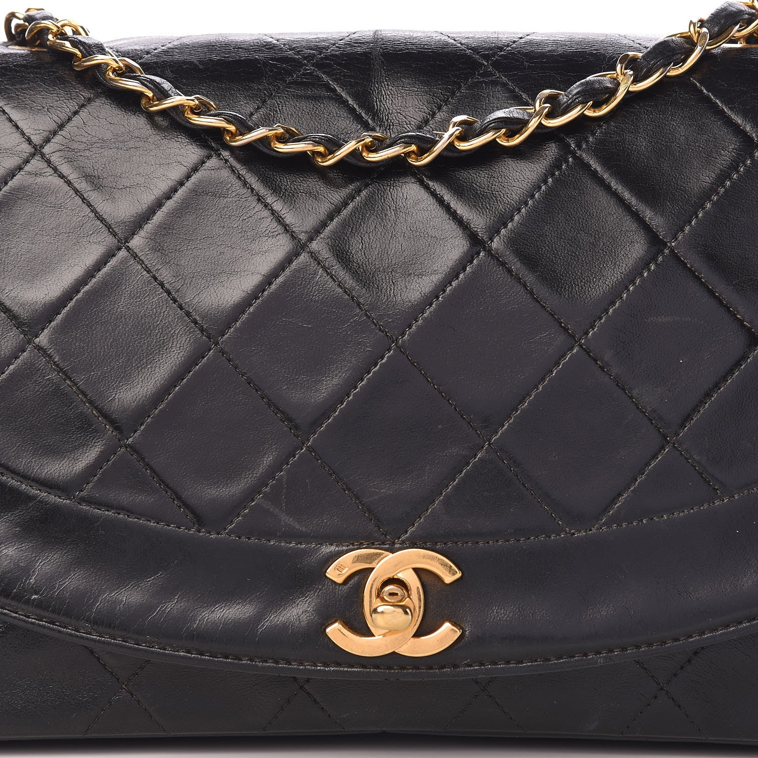 Chanel Lambskin Quilted Small Single Flap Black 28 of 29
