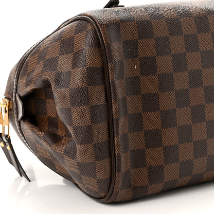 Louis Vuitton Damier Ebene Rivington GM 8 of 9