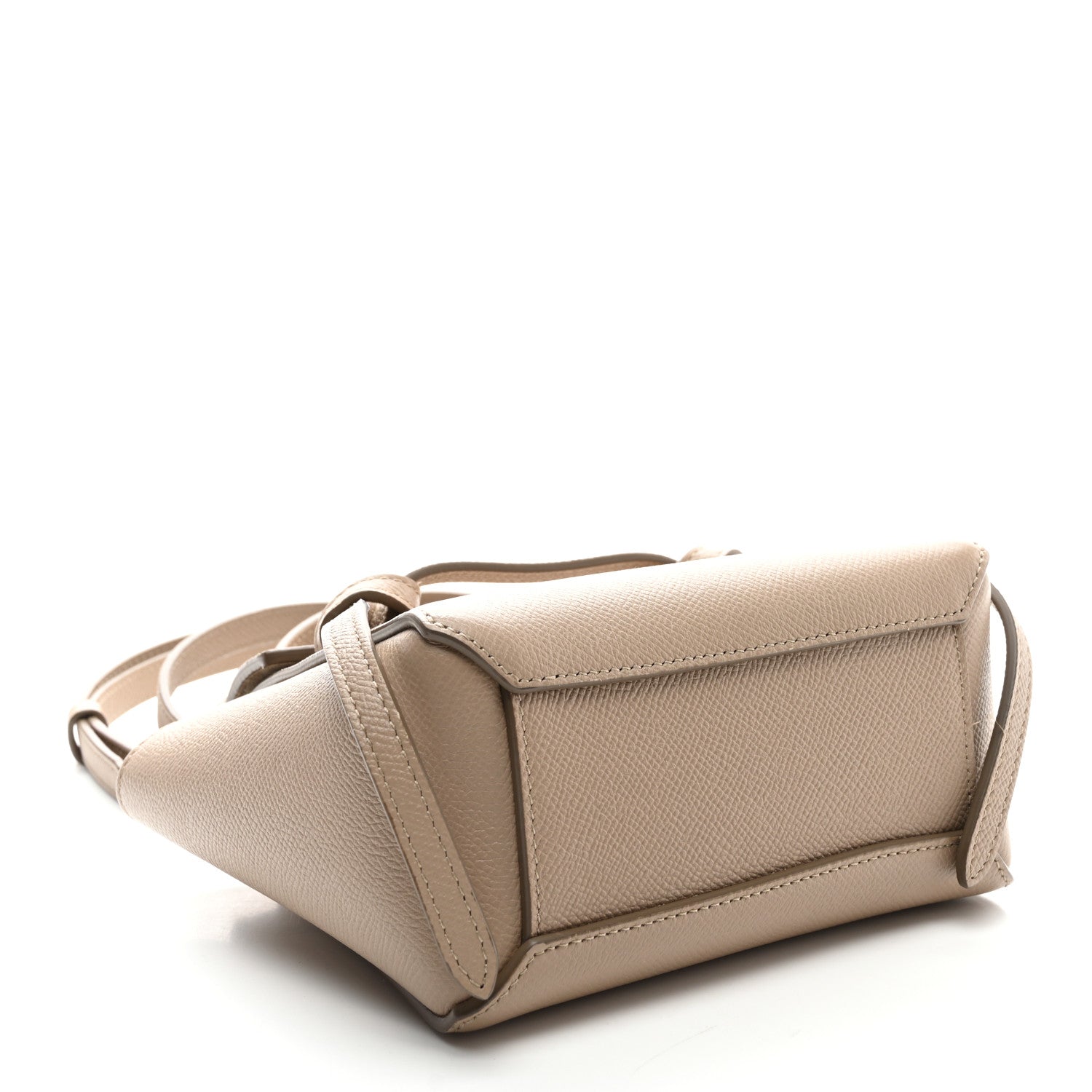 Celine Grained Calfskin Pico Belt Bag Light Taupe 4 of 11