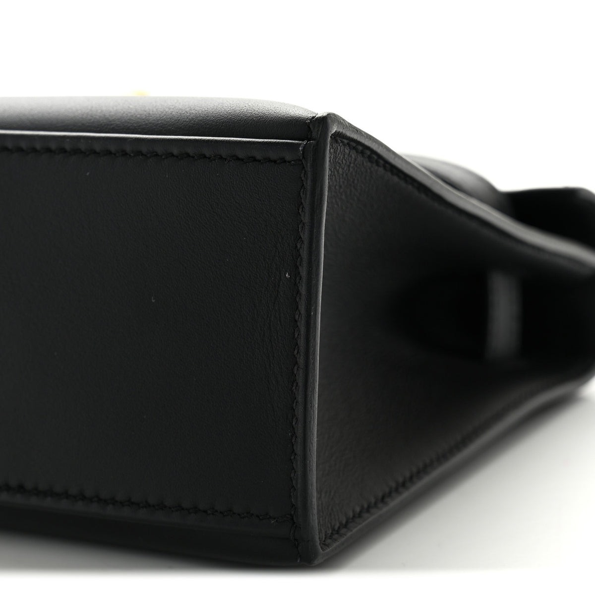 Hermes Swift Kelly Pochette Clutch Black 9 of 10