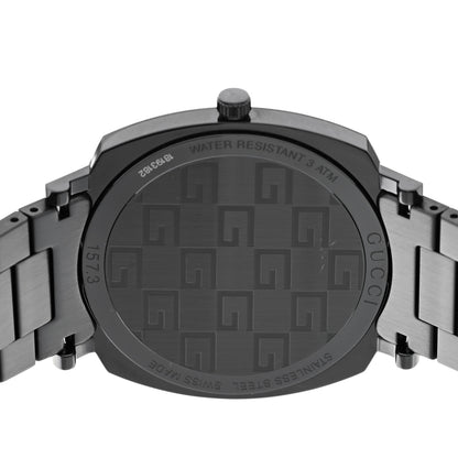 Gucci PVD Stainless Steel 38mm Grip Quartz Watch Black 4 of 5