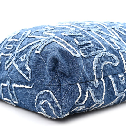 Chanel Denim Patchwork Logo Chanel 22 Blue 9 of 10