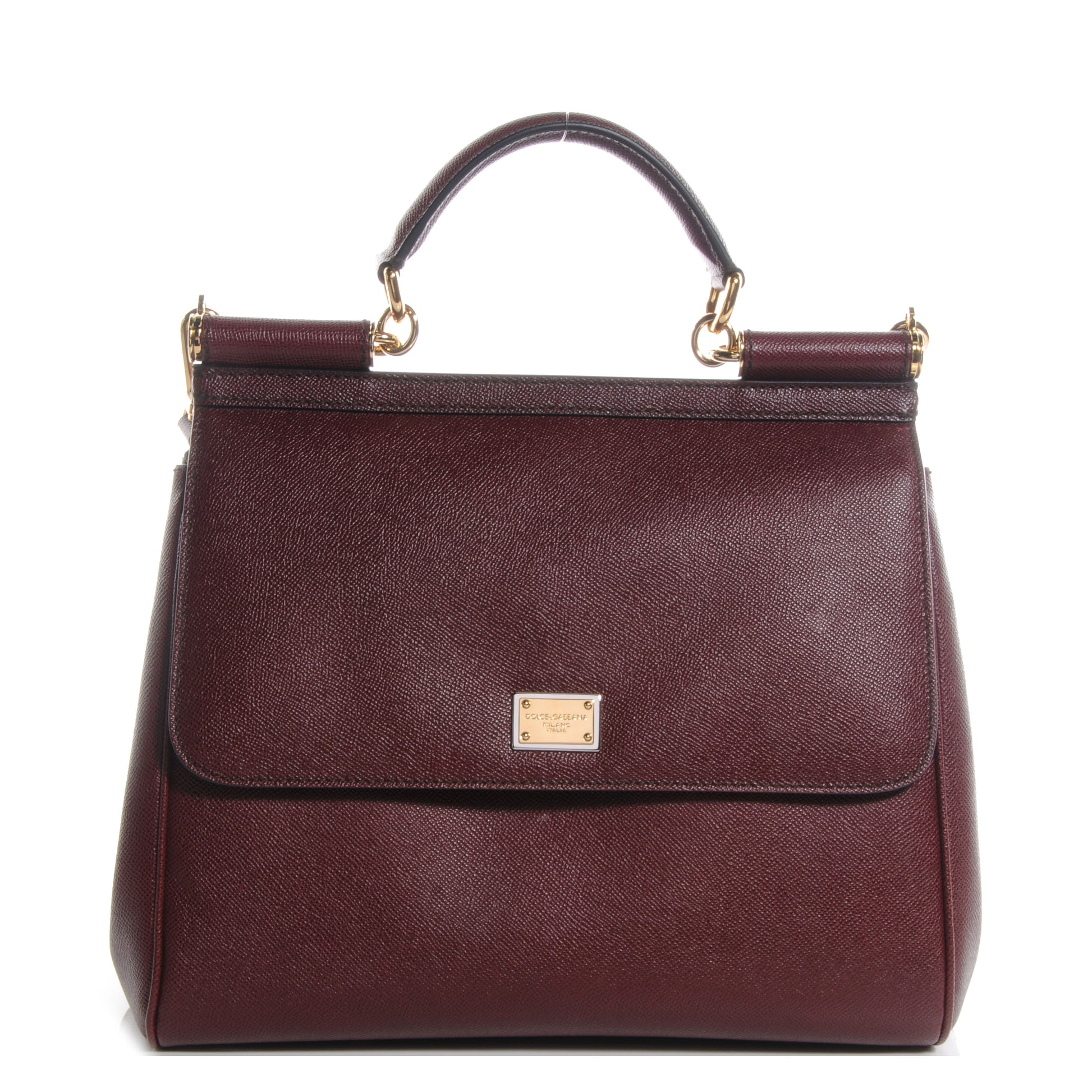 Dolce & Gabbana Dauphine Medium Miss Sicily Satchel Grapes 1 of 8
