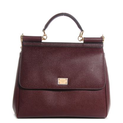 Dolce & Gabbana Dauphine Medium Miss Sicily Satchel Grapes 1 of 8