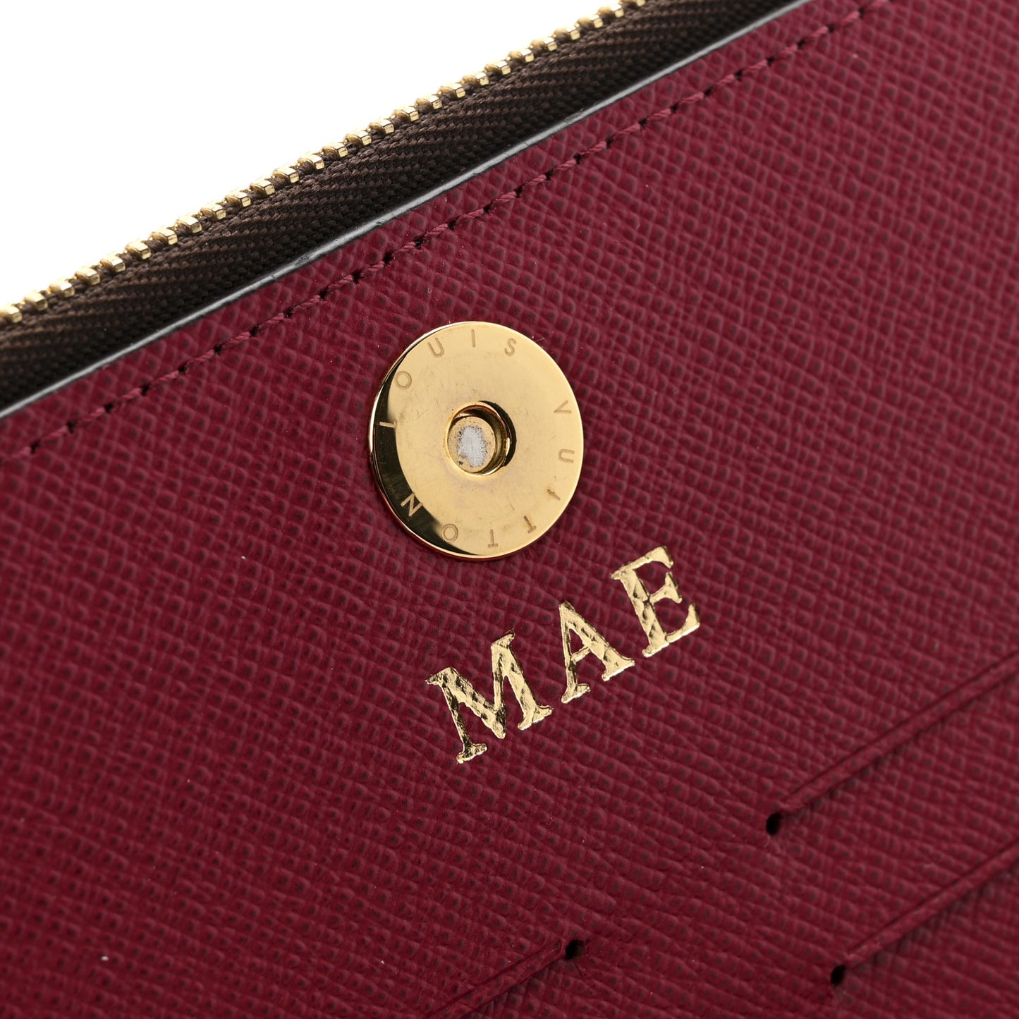 Monogram Adele Wallet Fuchsia