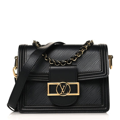 Louis Vuitton Epi Mini Dauphine Black 1 of 8