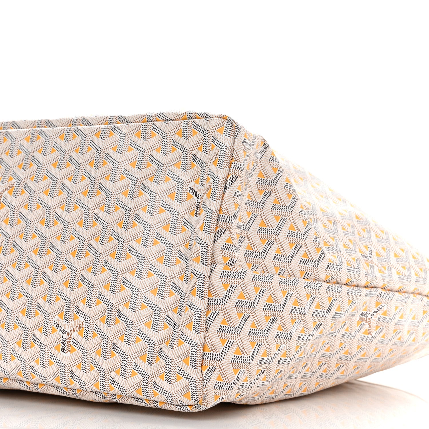 Goyard Goyardine Saint Louis Claire Voie GM White 11 of 11