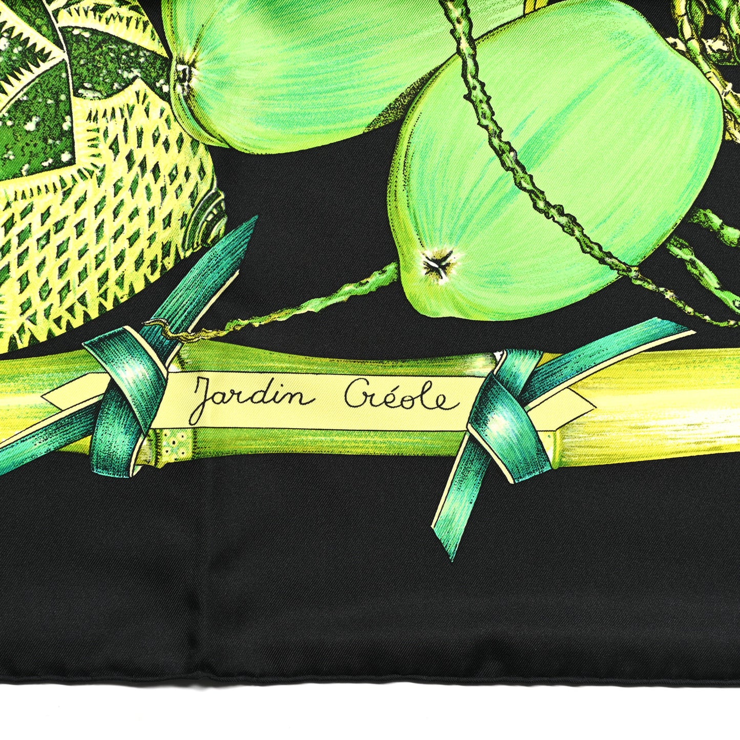 Silk Jardin Creole Scarf 90