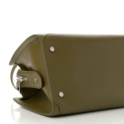 Loro Piana Smooth Calfskin Large Sesia Olive Leaf 9 of 11