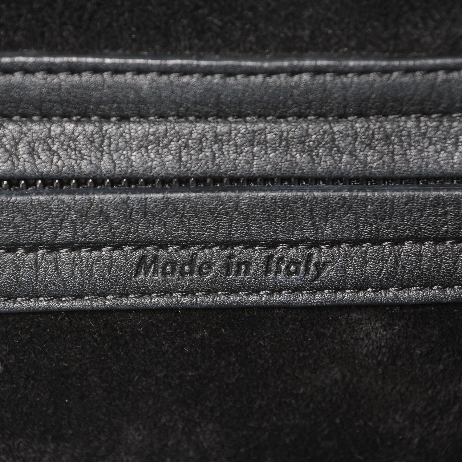 Celine Supple Calfskin Medium Phantom Luggage Black 6 of 10