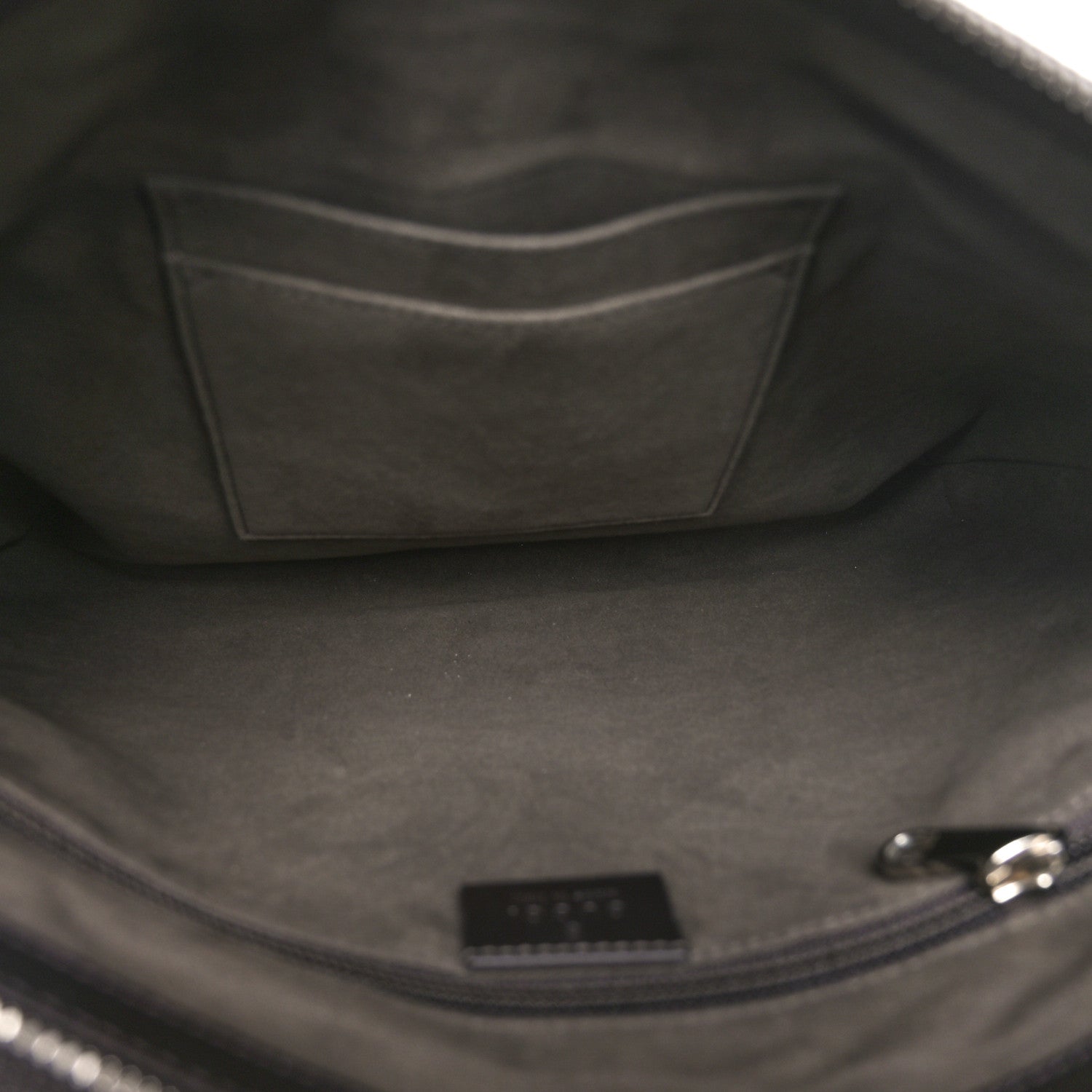 Gucci GG Supreme Monogram Medium Flat Messenger Bag Beige Brown 6 of 10