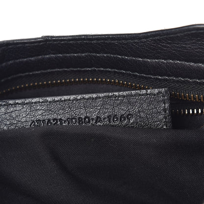 Balenciaga Agneau Classic Hardware Graffiti Handles S City Black 7 of 10