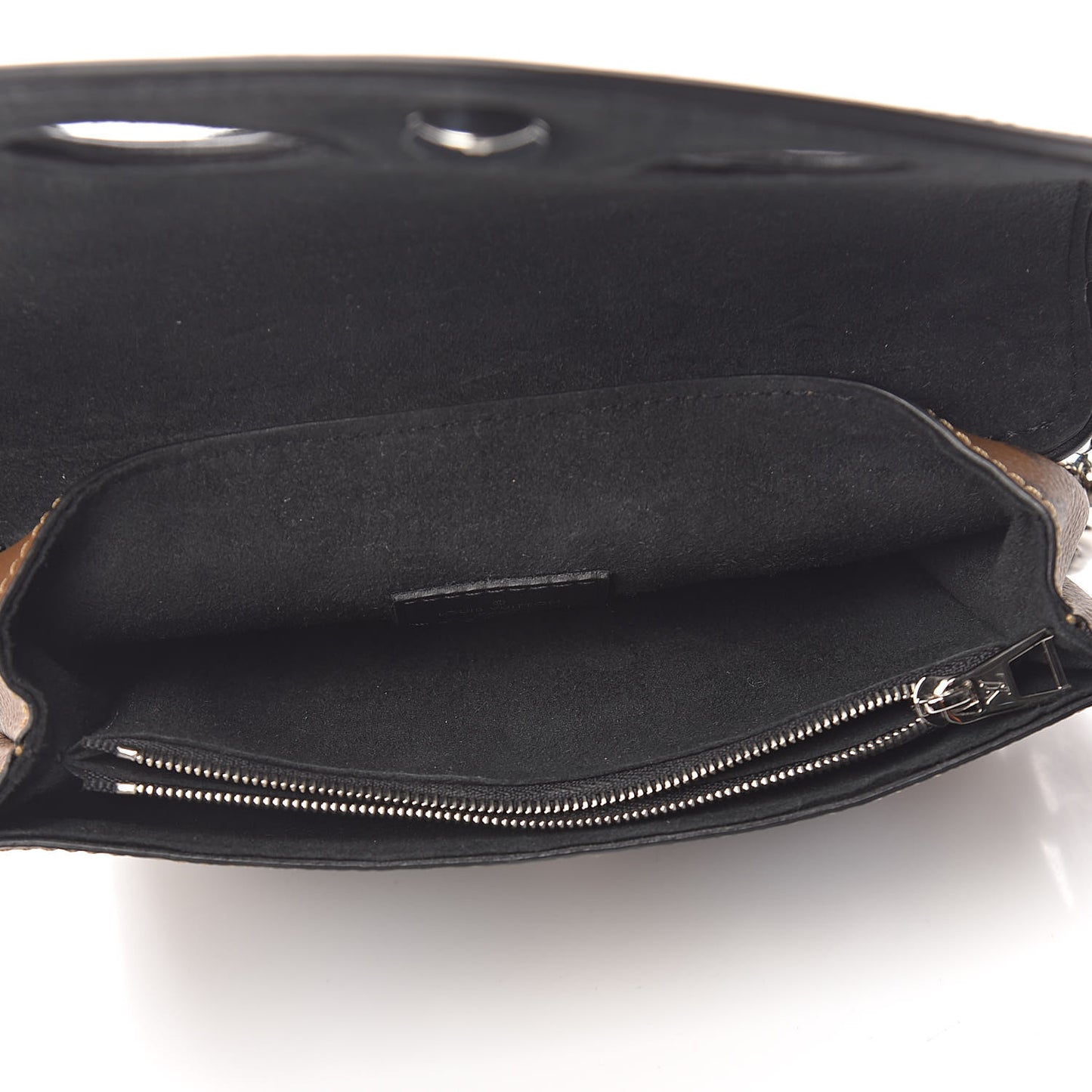 Reverse Monogram Kabuki Pochette Black