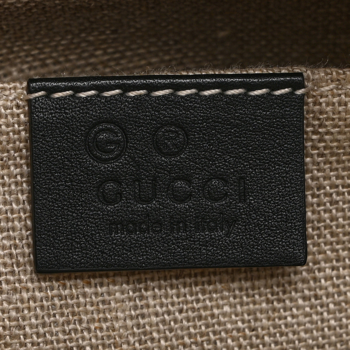 Microguccissima Mini Bree Messenger Bag Black