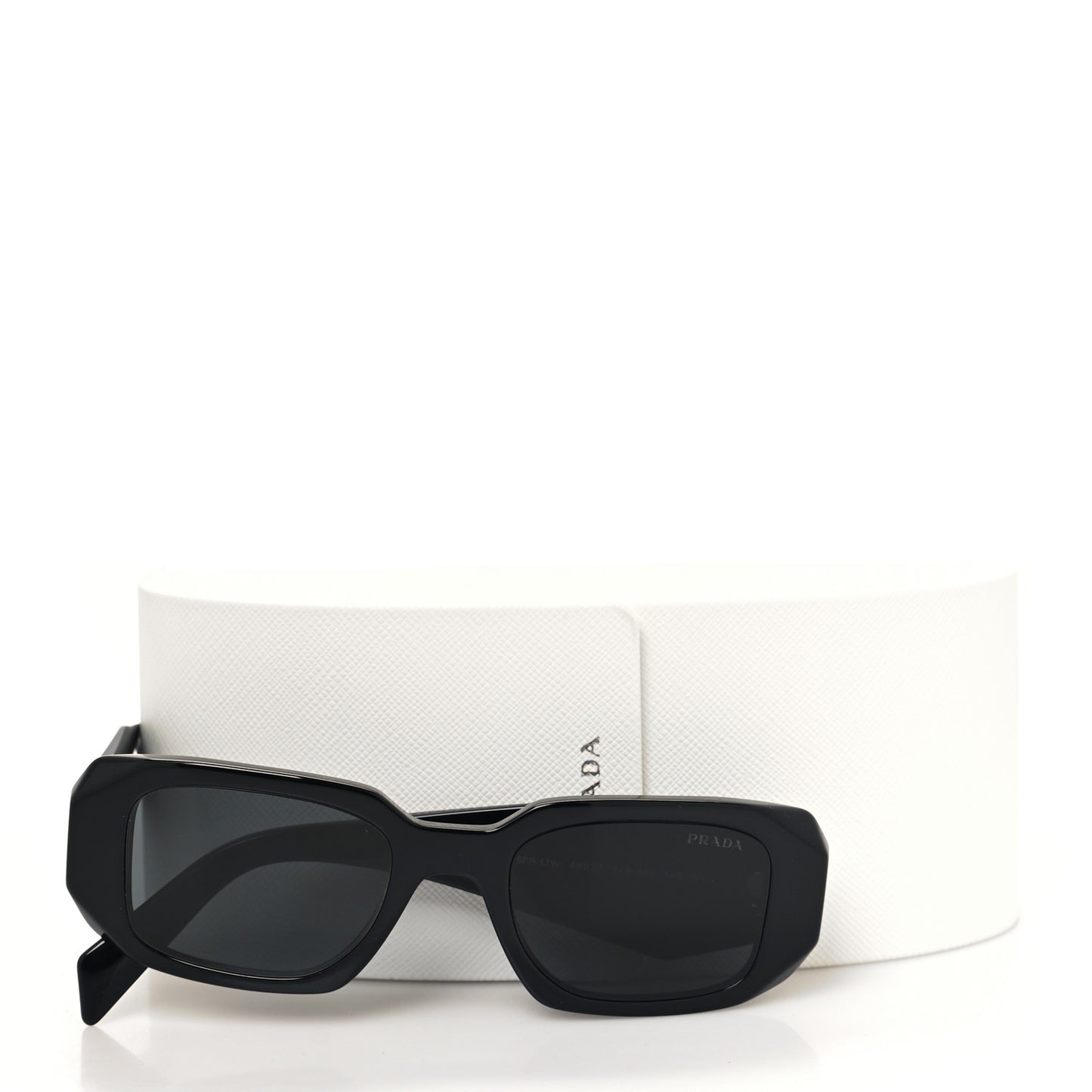 Acetate Symbole Sunglasses SPR 17W Black