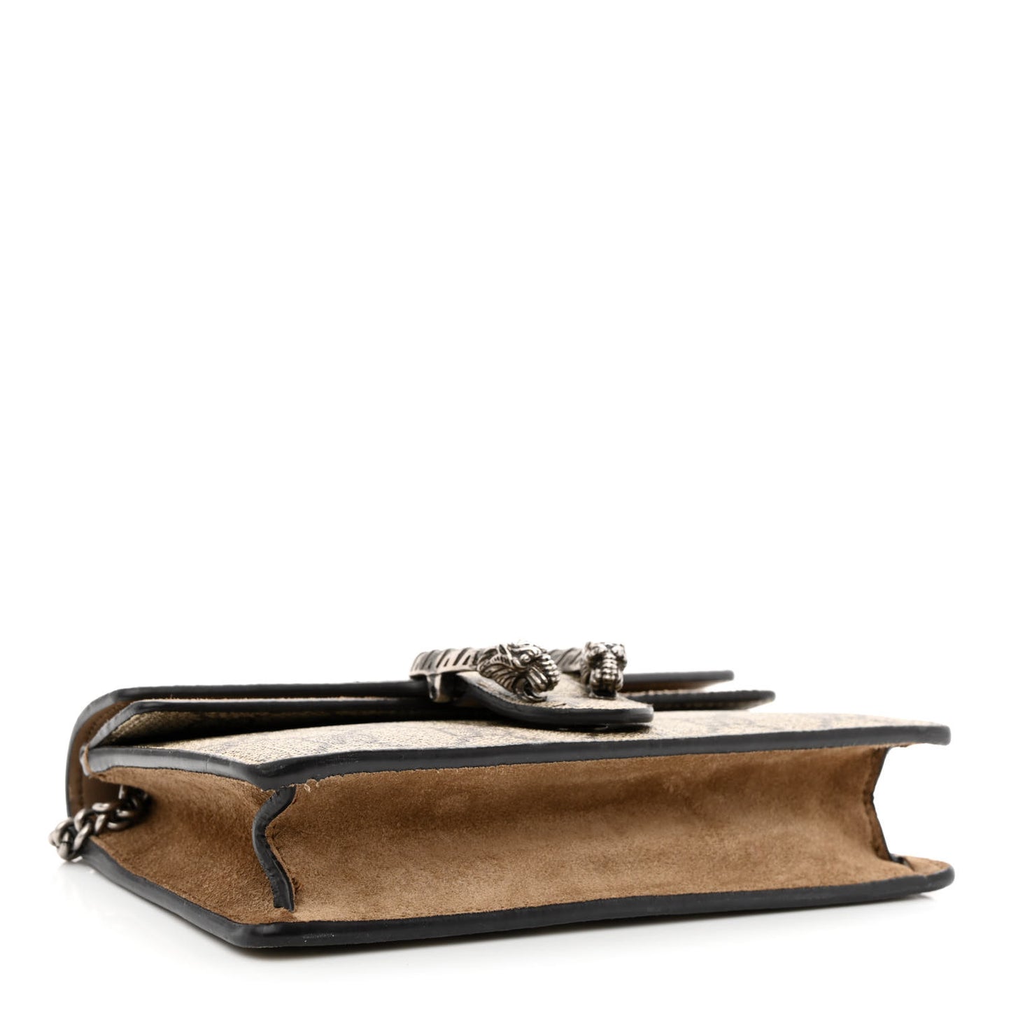 GG Supreme Monogram Super Mini Dionysus Shoulder Bag Taupe