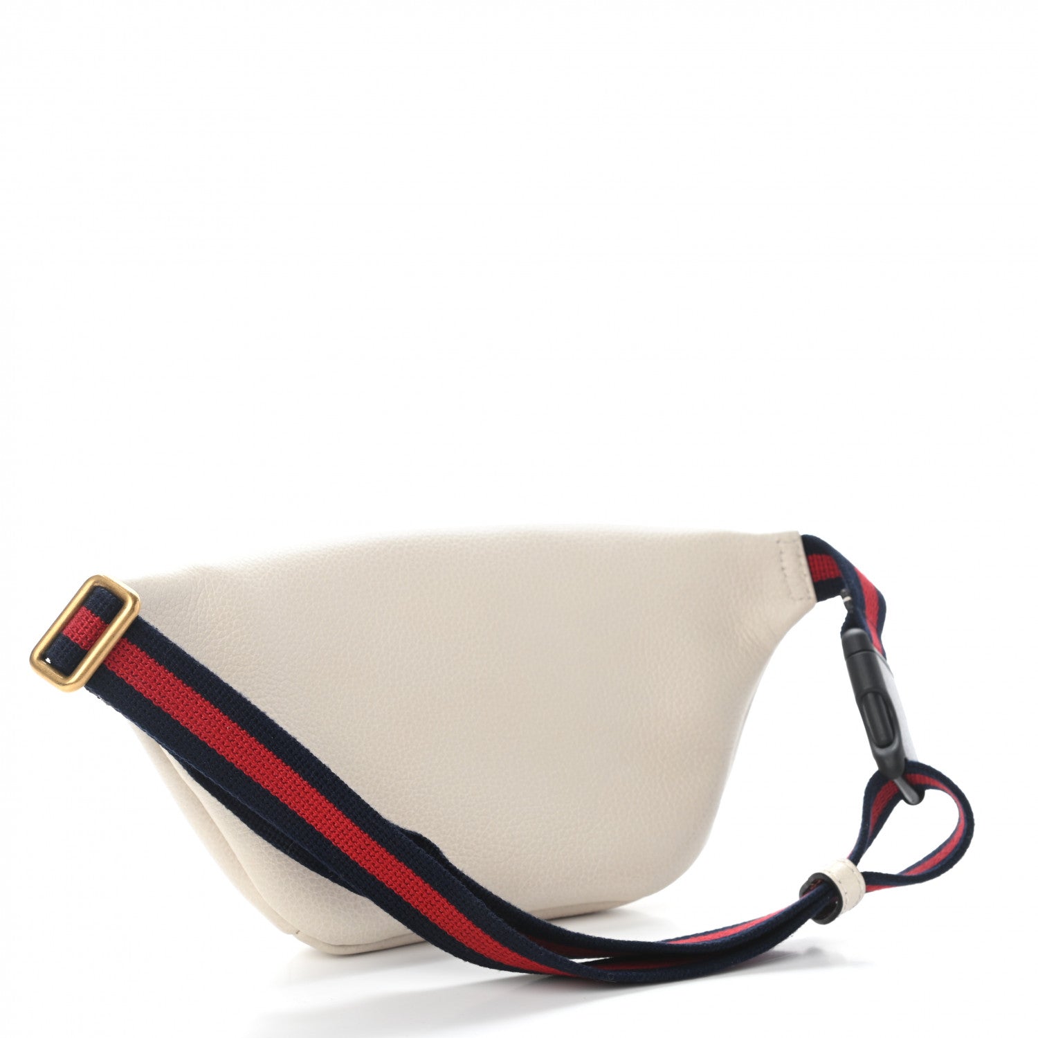 Gucci Grained Calfskin Small Logo Belt Bag White 2 of 8