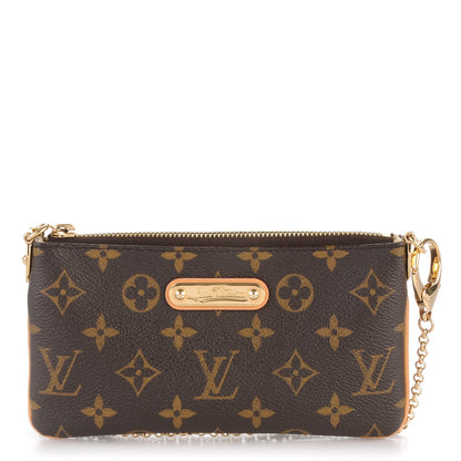 Louis Vuitton Monogram Milla Clutch MM 1 of 7