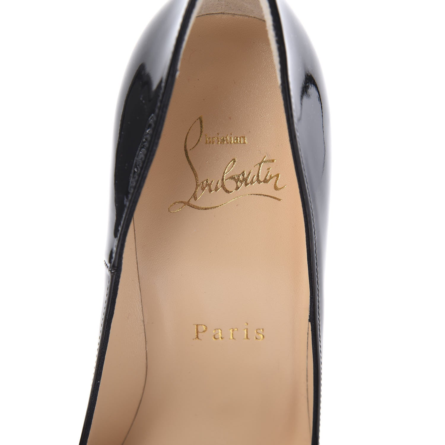 Christian Louboutin Patent So Kate 120 Pumps 35.5 Black 6 of 8