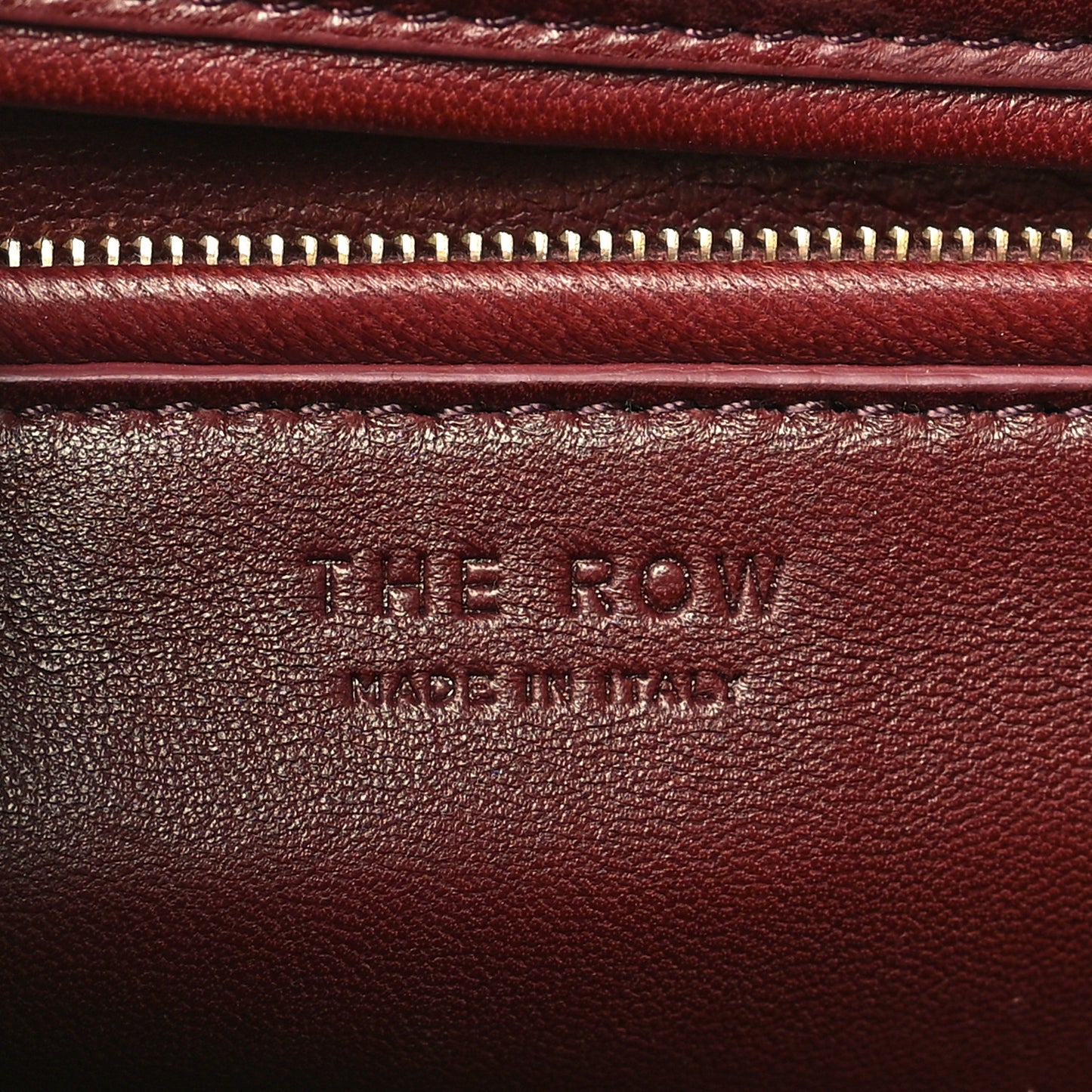 Saddle Calfskin Sienna Shoulder Bag Burgundy