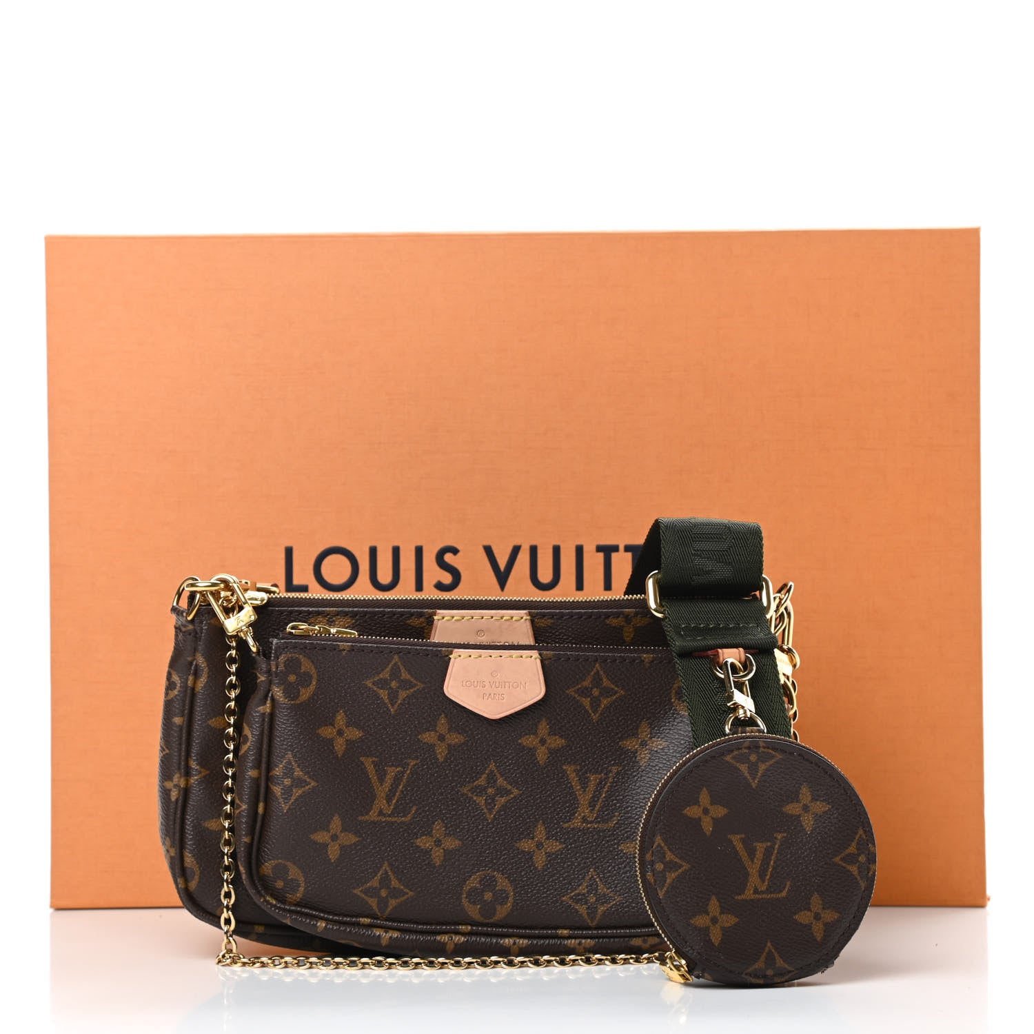 Louis Vuitton Monogram Multi Pochette Accessories Kaki 16 of 16