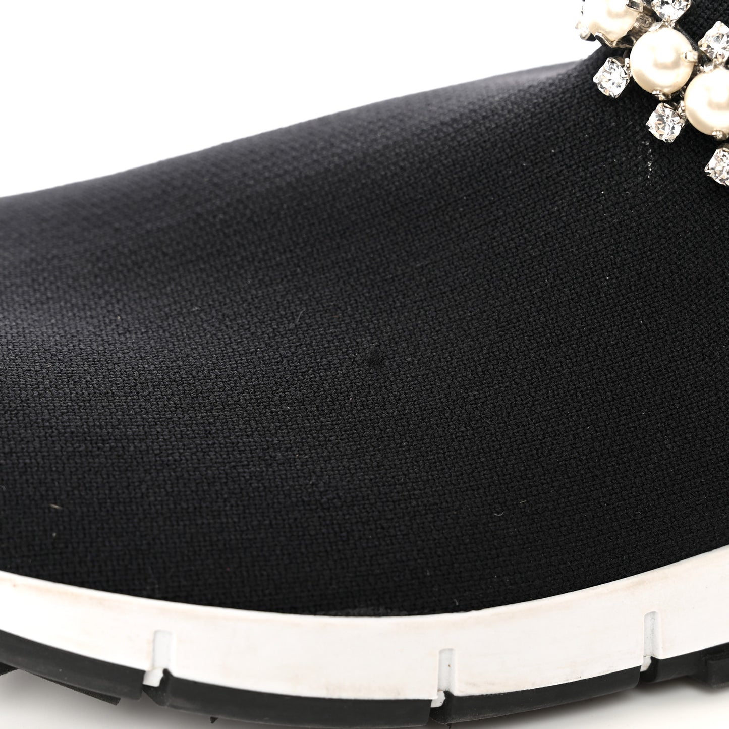 Knit Crystal Verona Sneaker 39.5 Black