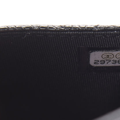 Chanel Caviar Quilted Incognito Flap Card Holder Black 10 of 12