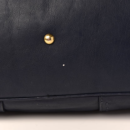 Saint Laurent Calfskin Large Muse Navy Blue 13 of 14