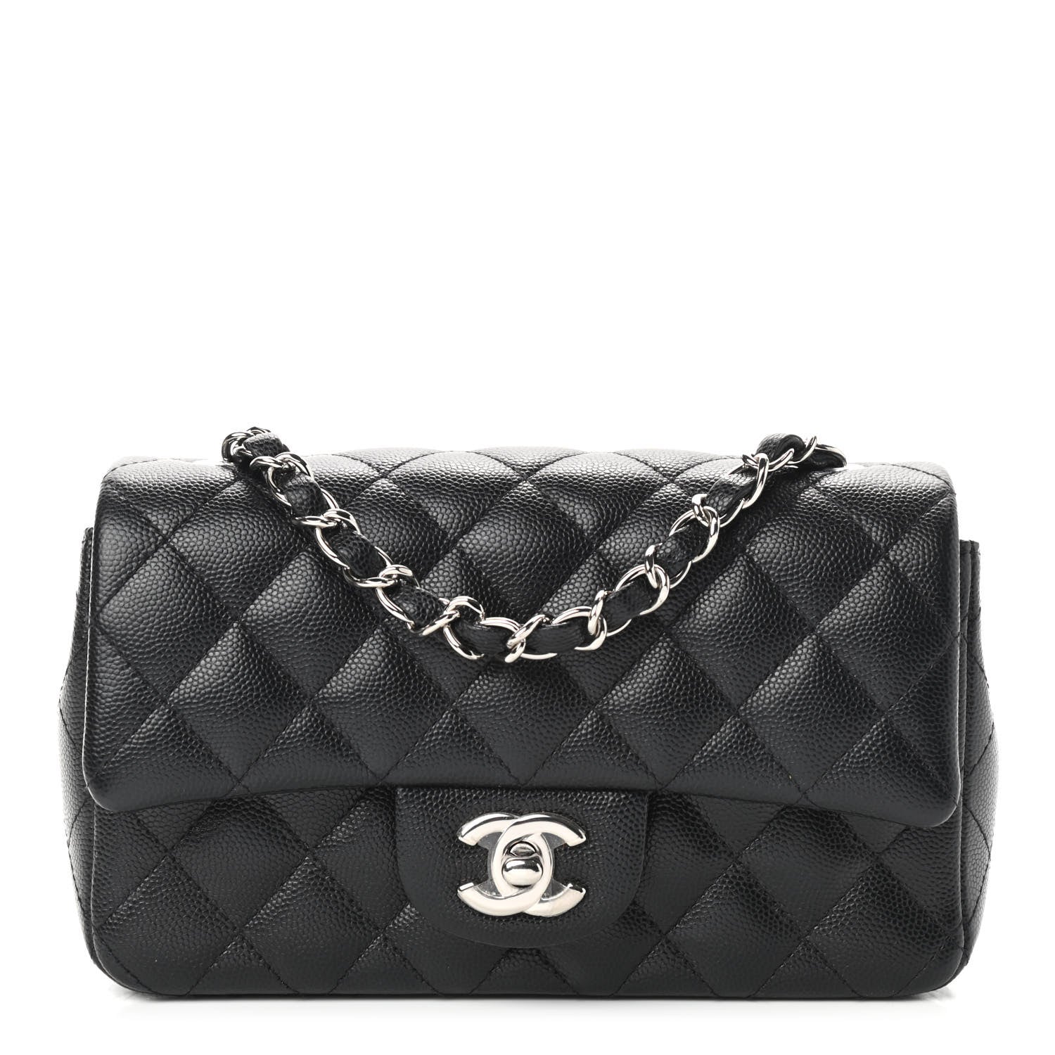 Chanel Caviar Quilted Mini Rectangular Flap Black 1 of 9