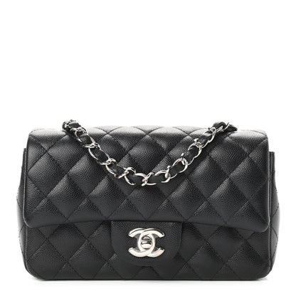 Chanel Caviar Quilted Mini Rectangular Flap Black 1 of 9