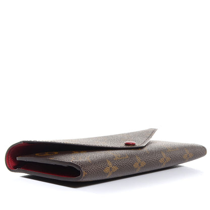Louis Vuitton Monogram Josephine Wallet Red 4 of 8