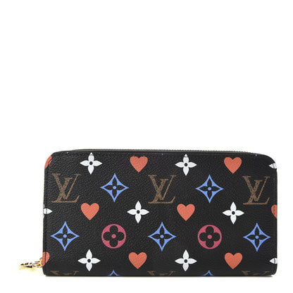 Louis Vuitton Game On Zippy Wallet Black 1 of 8