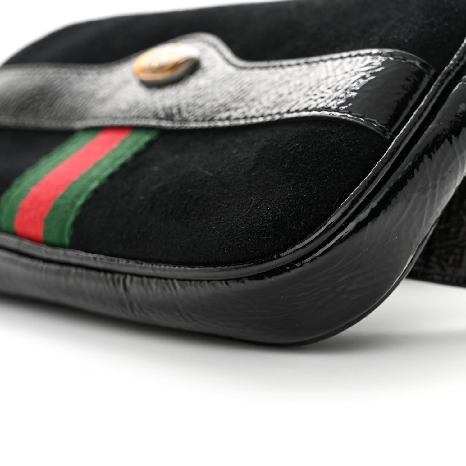 Gucci Grained Calfskin Ophidia Belted iPhone Case 95 38 Black 9 of 11