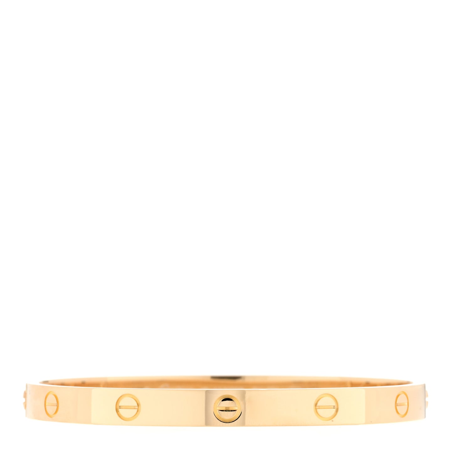 18K Yellow Gold LOVE Bracelet 19