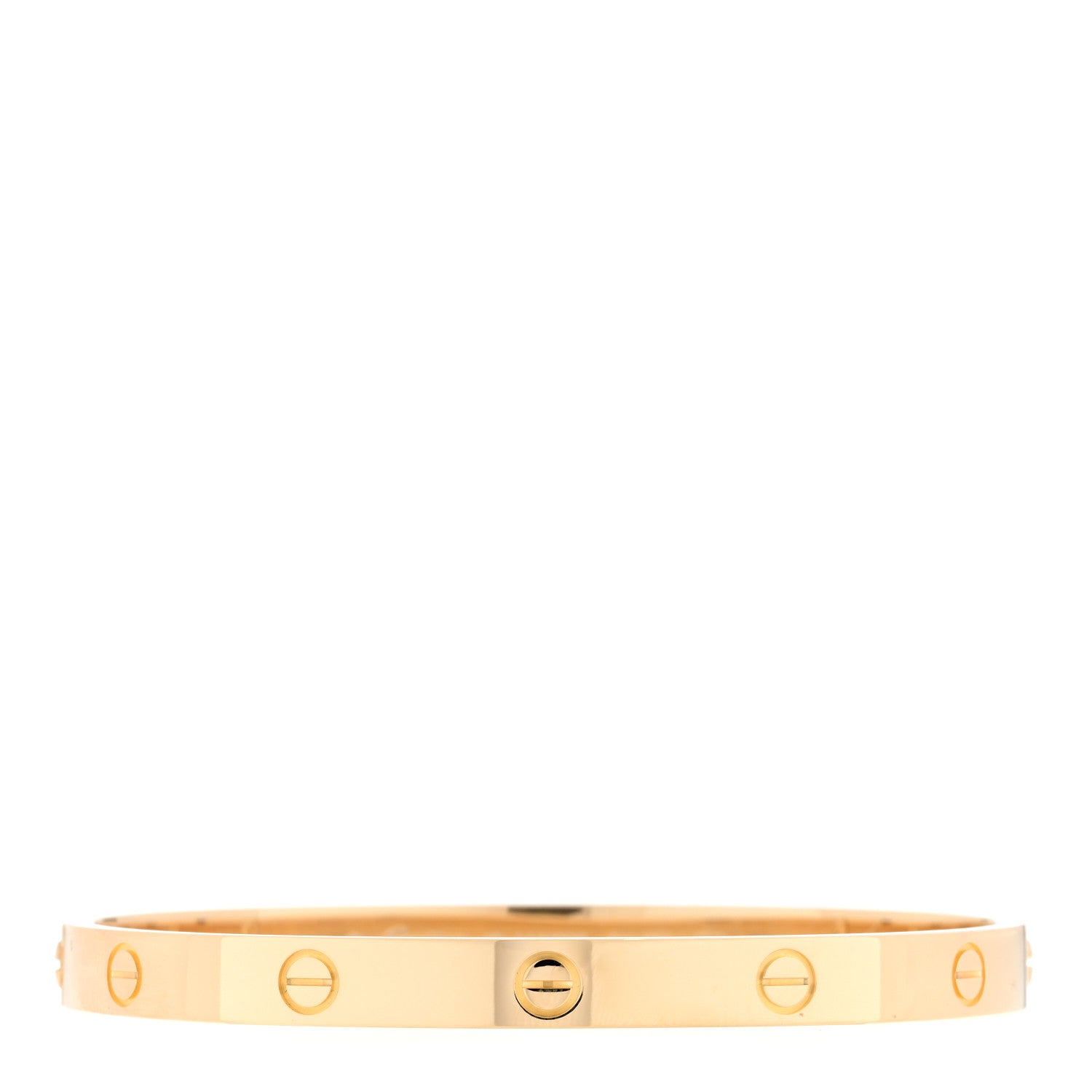 Cartier 18K Yellow Gold LOVE Bracelet 19 1 of 5