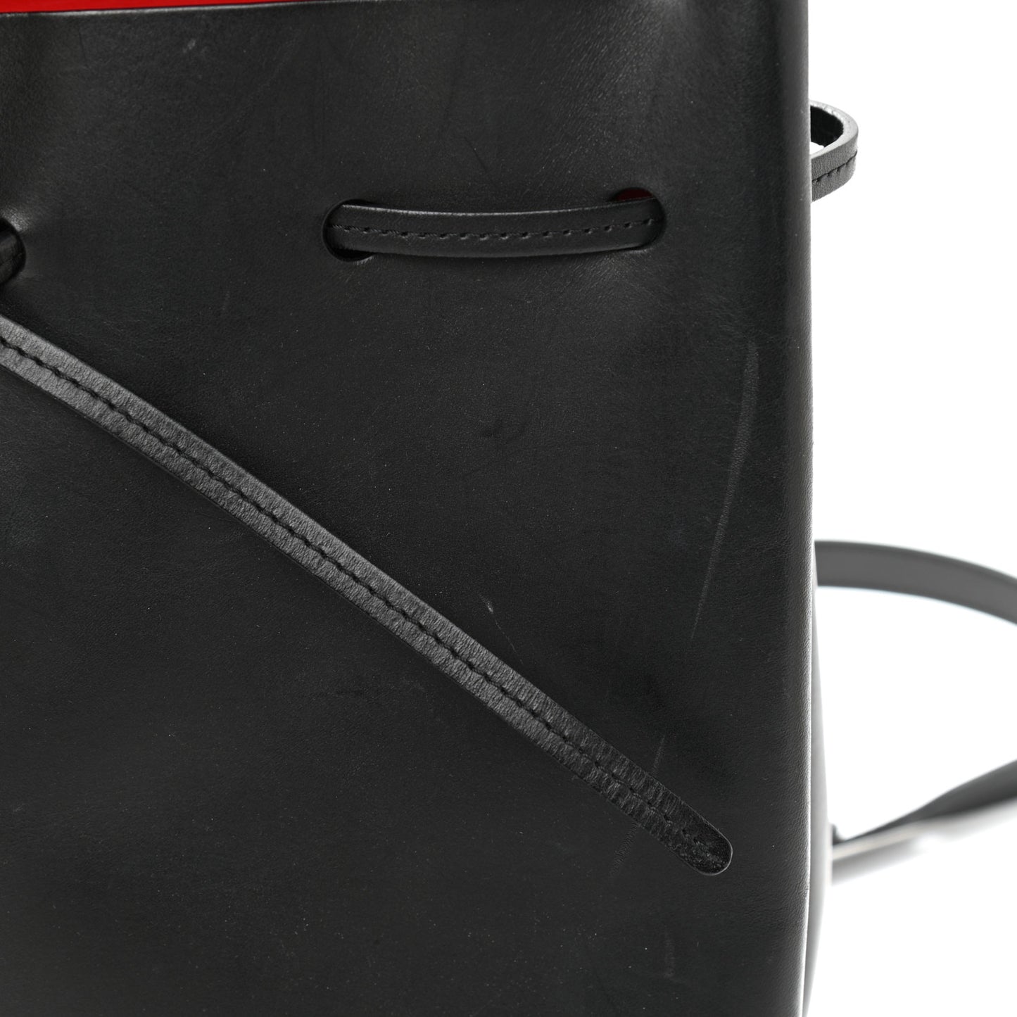 Calfskin Mini Lady Bag Black Flamma