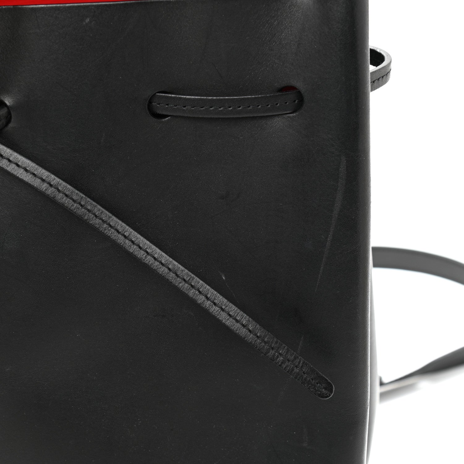 Mansur Gavriel Calfskin Mini Lady Bag Black Flamma 14 of 14