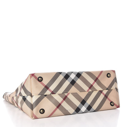 Burberry Nova Check Canterbury Tote Black 4 of 11
