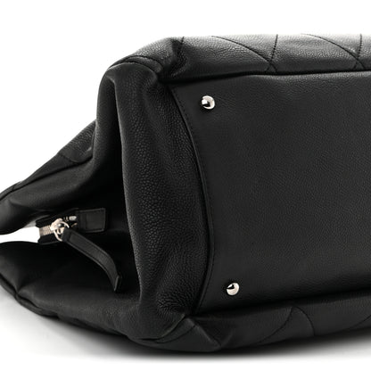 Chanel Caviar Quilted Timeless CC XL Shopping Tote Black 9 of 10