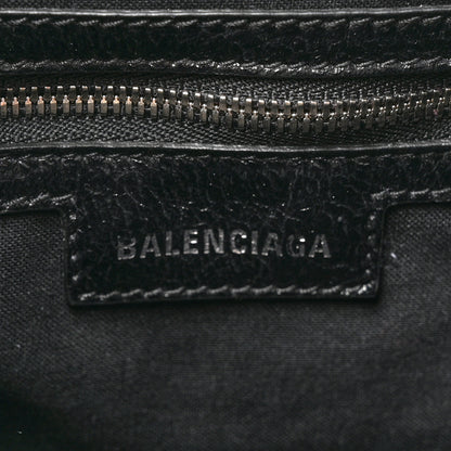 Balenciaga Agneau Arena Medium Le Cagole Shoulder Bag Black 6 of 10