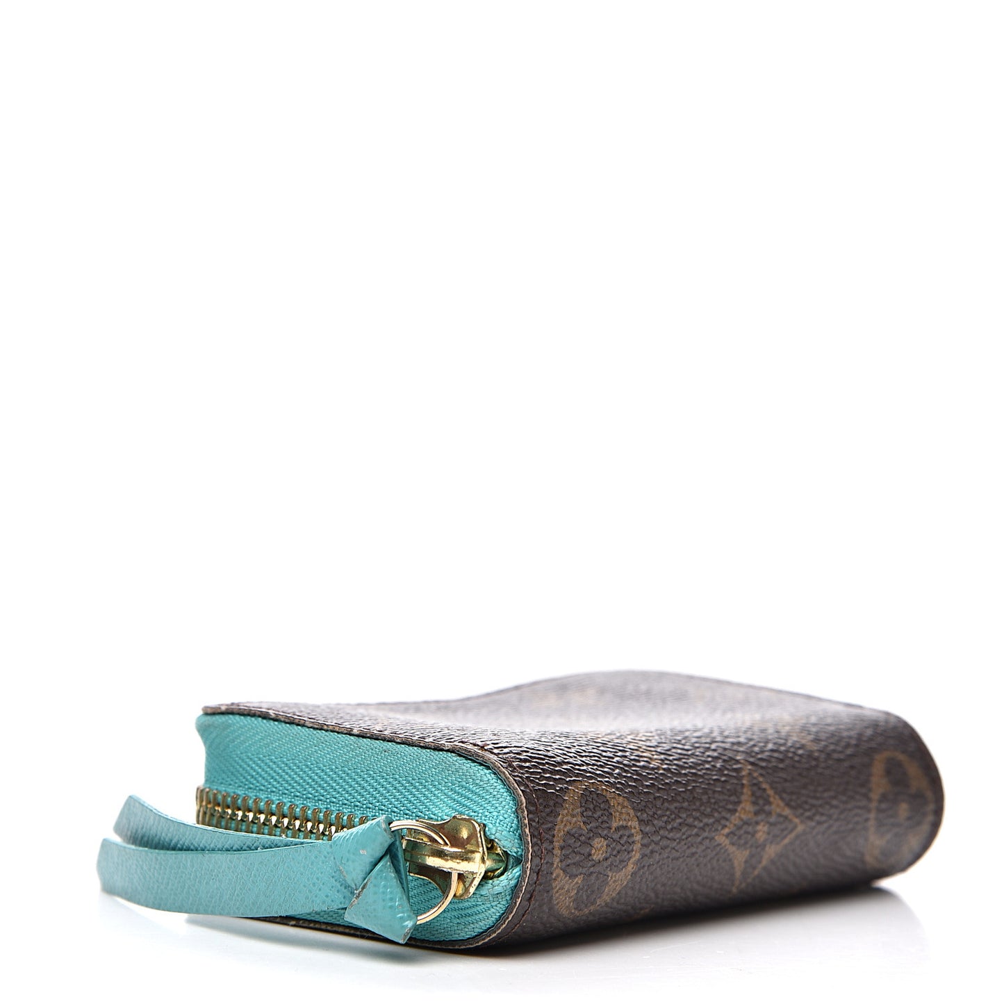 Monogram Zippy Multicartes Turquoise