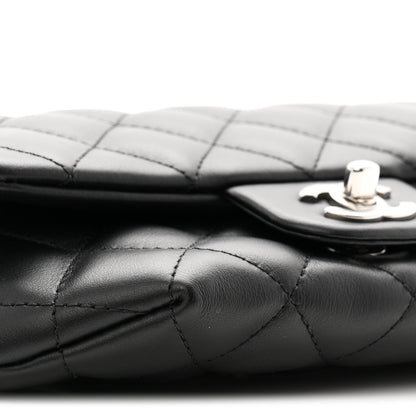 Chanel Calfskin Quilted CC Uniform Flap Belt Bag Black 10 of 11