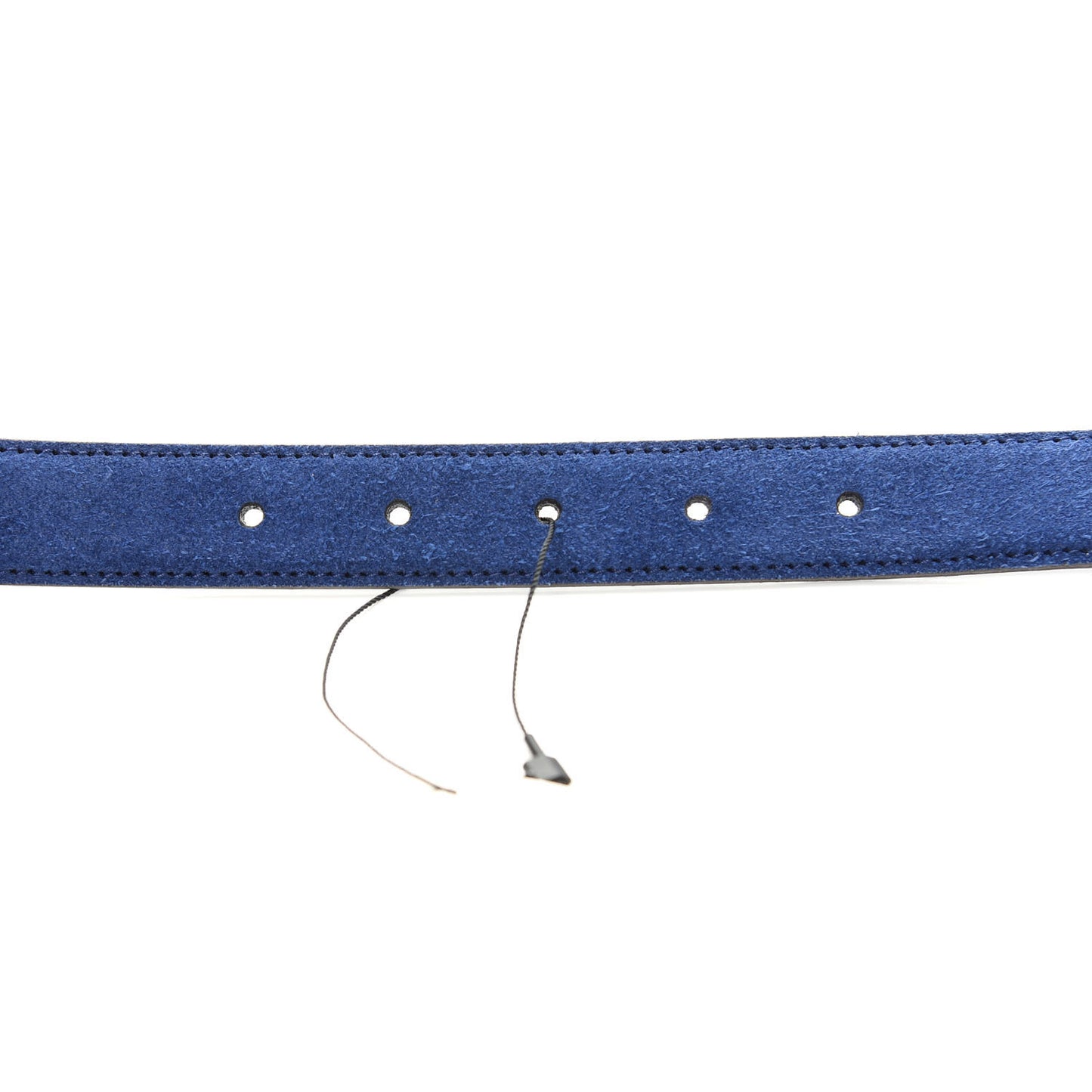 Suede Icaro G Cube 25mm Belt 95 38 Dark Navy