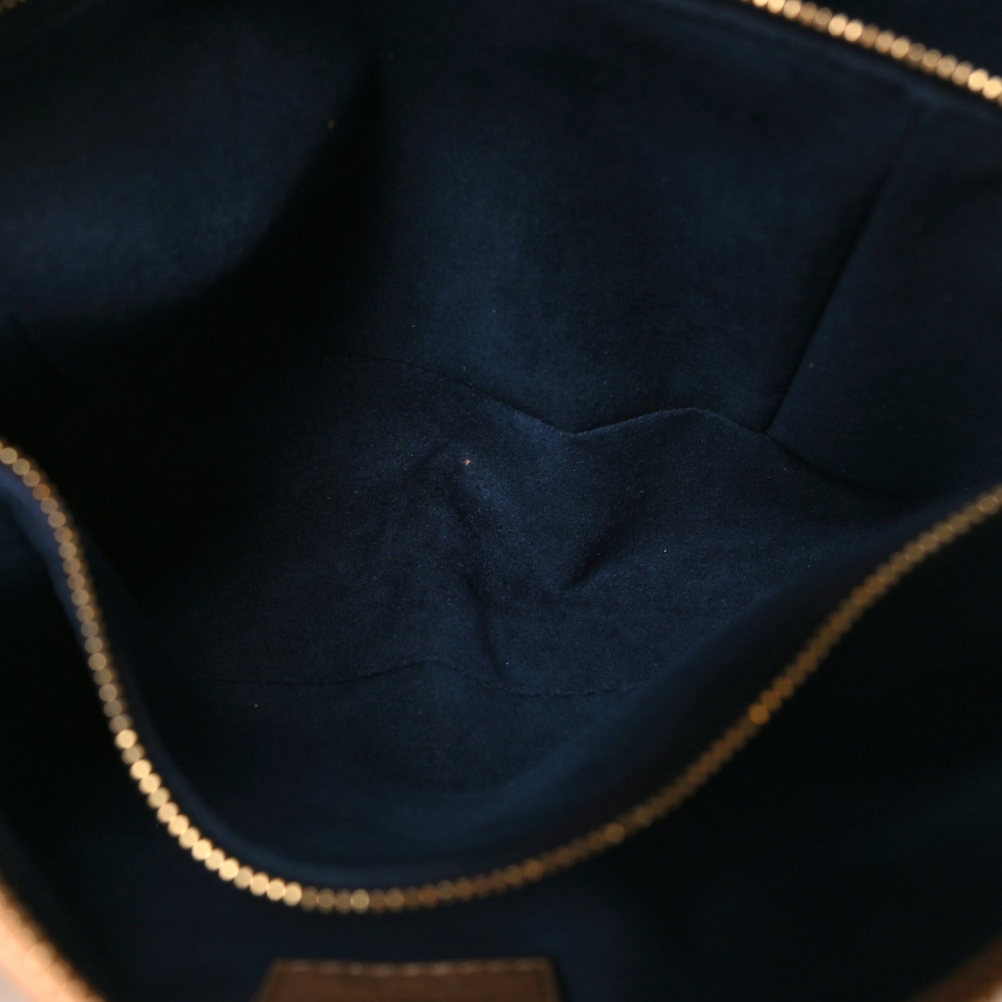 Lambskin Embossed Monogram Coussin PM Camel