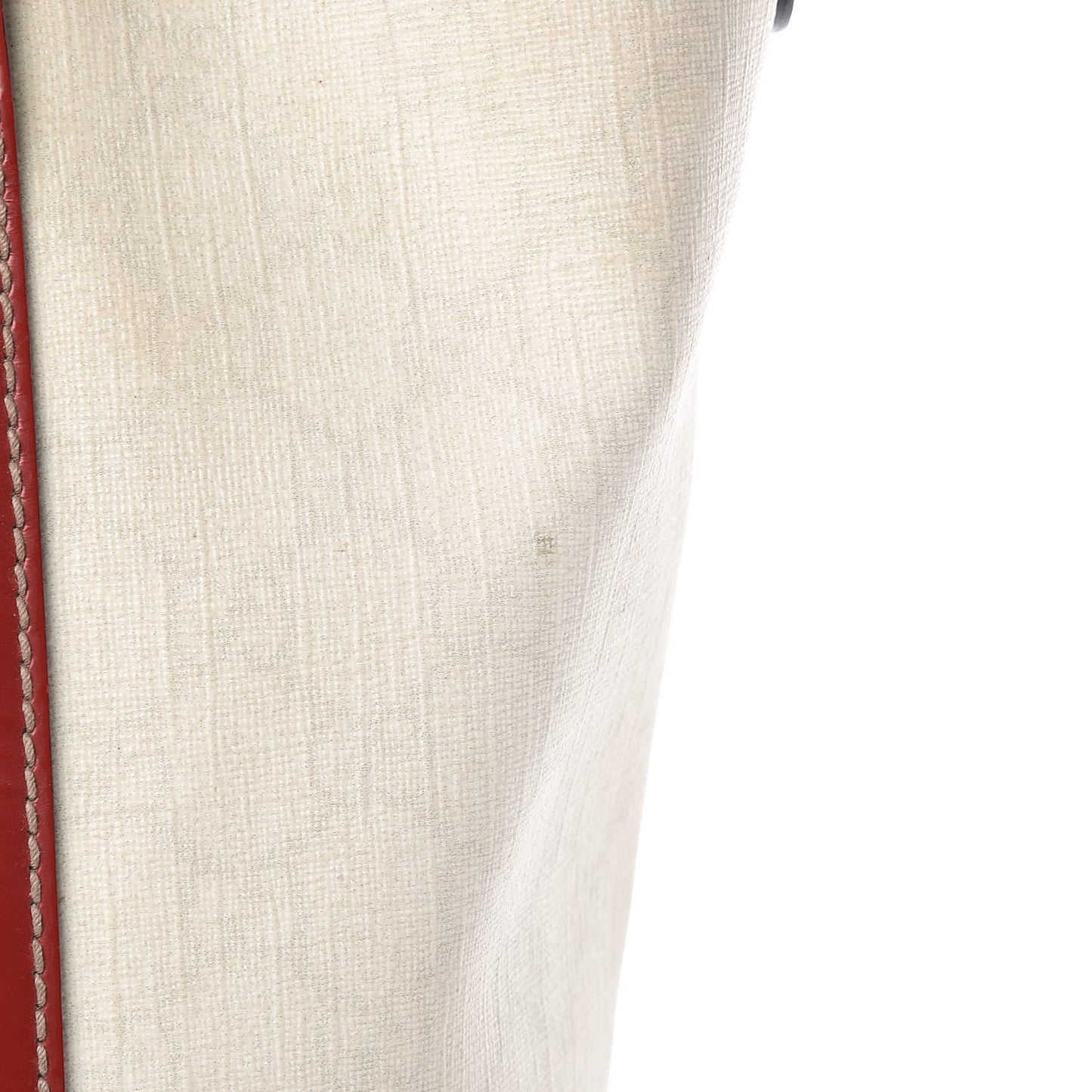 GG Plus Monogram Tattoo Heart Medium Joy Tote Off White Red