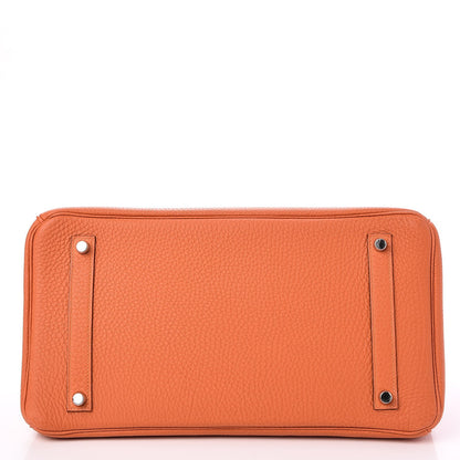 Hermes Togo Birkin 35 Orange 6 of 35