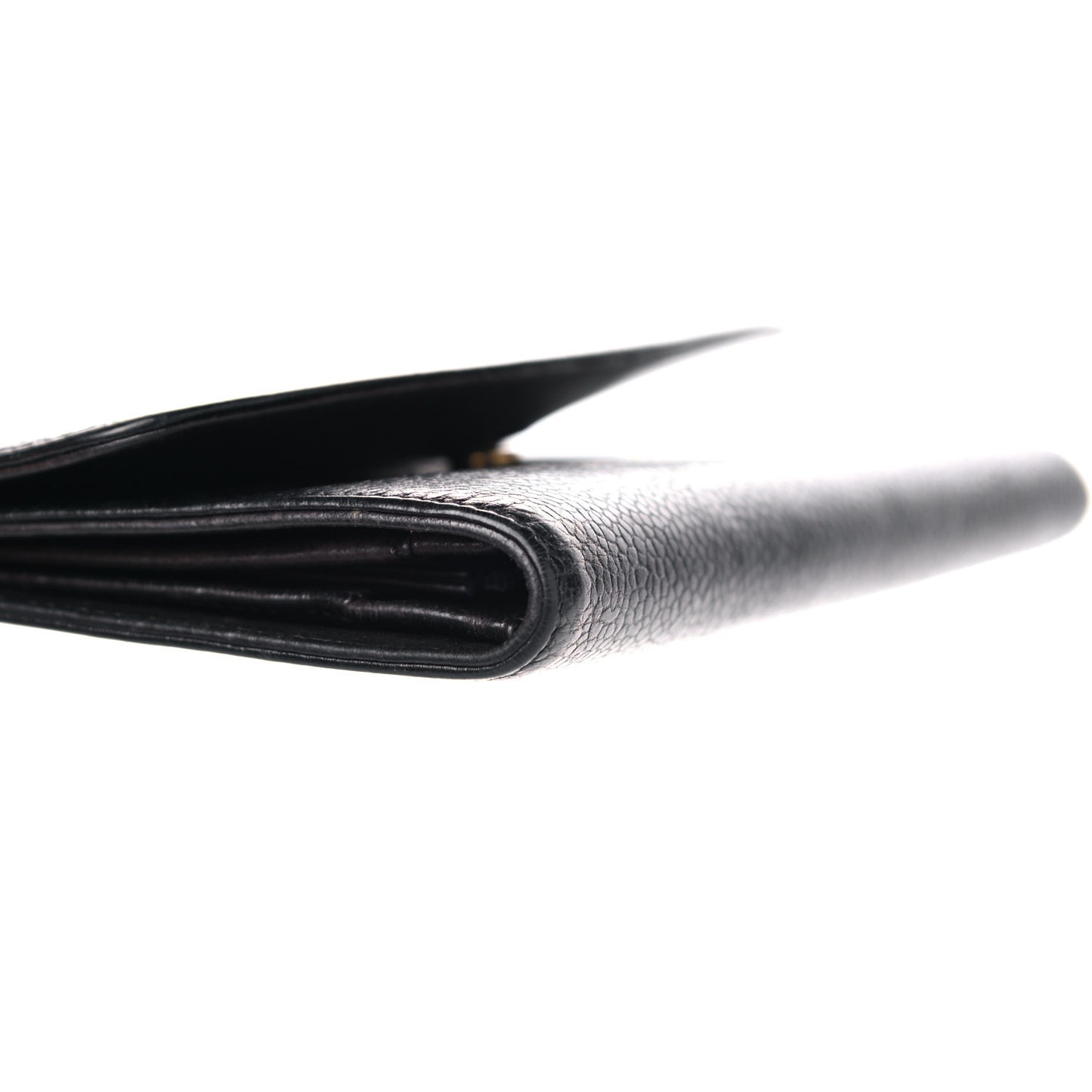 Caviar Timeless CC Flap Wallet Black
