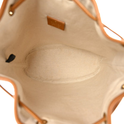 Gucci X DISNEY Mini Vintage GG Supreme Monogram Bucket Bag Beige Vintage Sun Oil 5 of 12