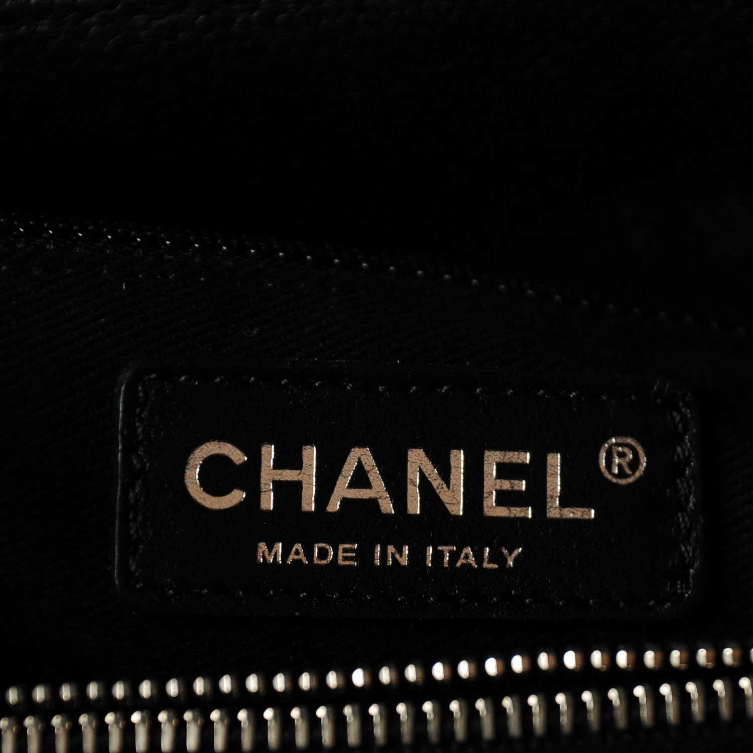 Chanel Caviar Quilted Grand Shopping Tote GST Black 6 of 7